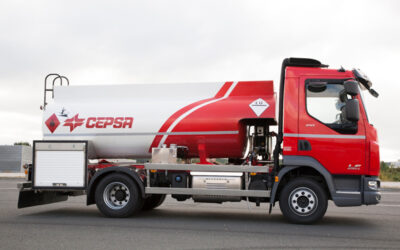 Carrozado de cisterna ADR sobre camión